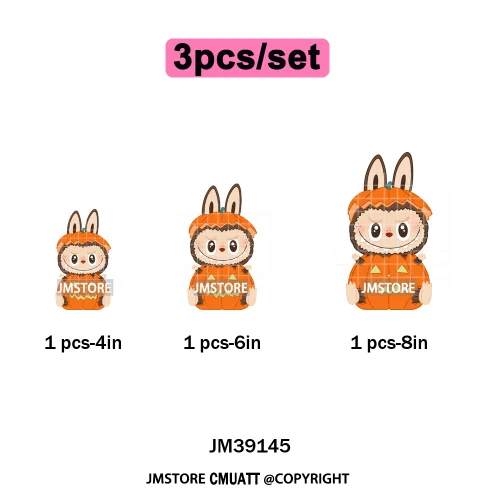 Sorat Sweet Sorat Spooky Cartoon Monster Halloween Designs Iron on DTF Washable Transfers Stickers Ready to Press for Hoodies