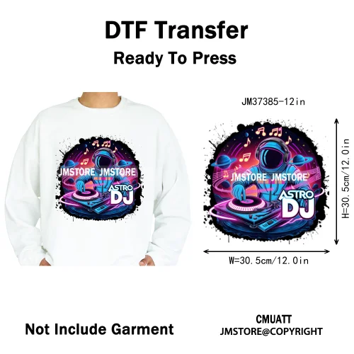 12in Hip Hop Graffiti Urban Skull Gaming Controller Game Lovers Iron on DTF Transfers Stickers Ready to Press for Hoodies Bags
