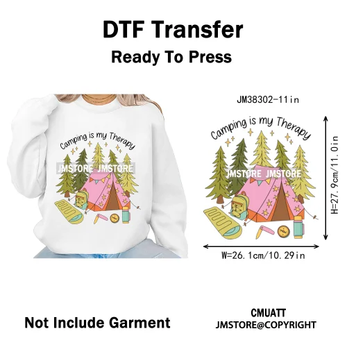Cute Summer Book Picnic Kindle Club Beach Reading Bookish Vacation Iron on DTF Transfer Stickers Ready to Press for Clothes Bags