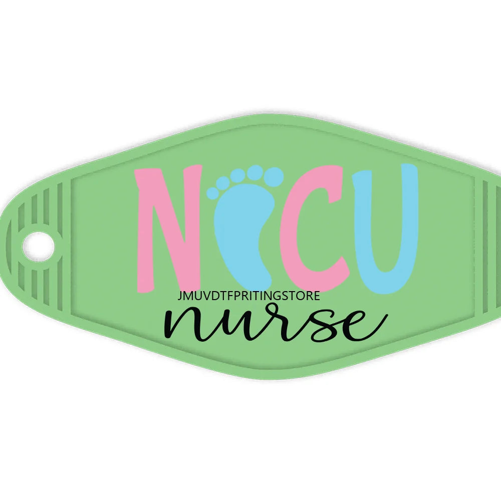 Leopard CNA Nurse Life High Quality WaterProof UV DTF Stickers For Motel Hotel Keychain Scrubs Coffee And Messy Buns