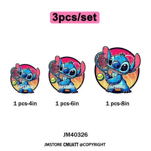Funny Cartoon Playing Kids Love Character Thermal Printing Iron on DTF Washable Transfers Stickers Ready to Press for T-shirts