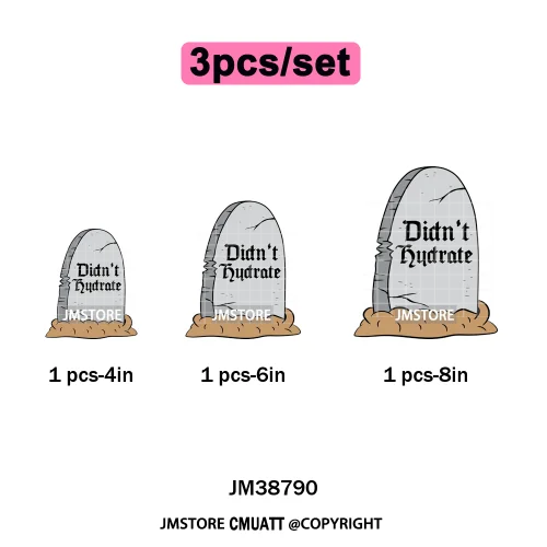 Sarcasm Halloween Time Boos Ghost Spooky Vibes Washable Designs Iron on DTF Transfers Stickers Ready to Press for T-shirts Bags