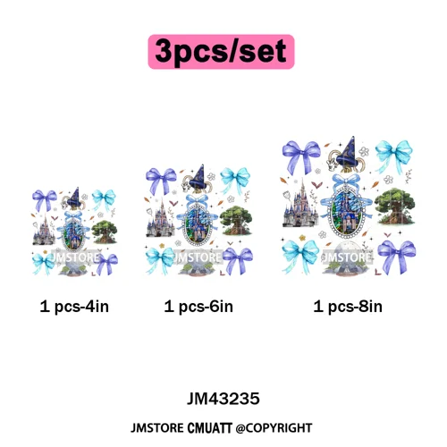 Trendy Girls Mirror Coquette Cartoon Friends Character Trip Holiday Iron on DTF Transfer Stickers Ready to Press for Sweatshirts