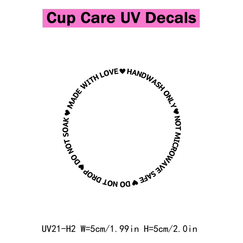 Custom Your Designs 16OZ UV DTF Transfer Cup Wraps Sticker For The Libby Glasses Coffee Decals