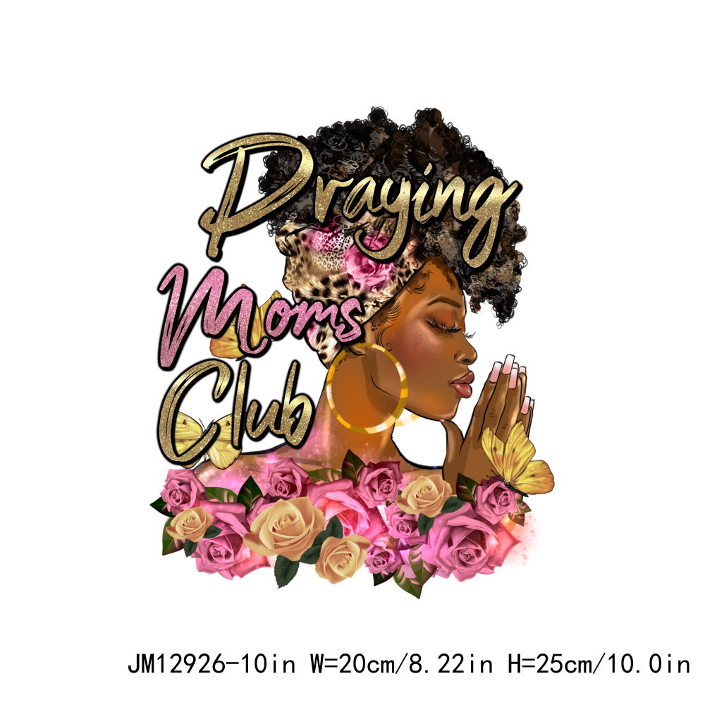 Blessed Afro Black Girl DTF Transfers – JM Transfer Printing Store